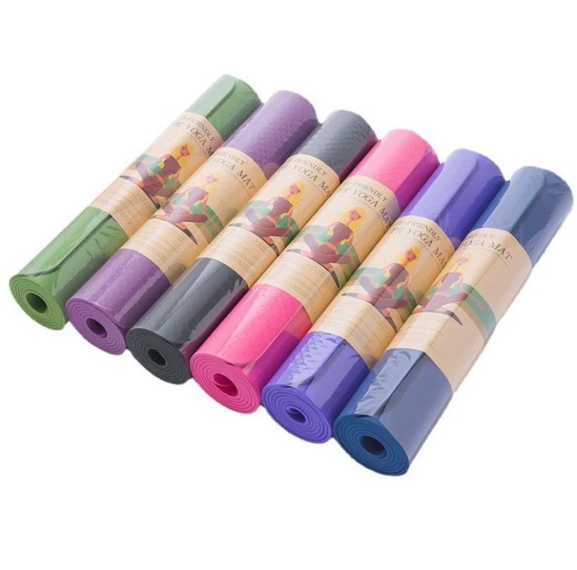 Thick Solid Yoga Mat For Fitness